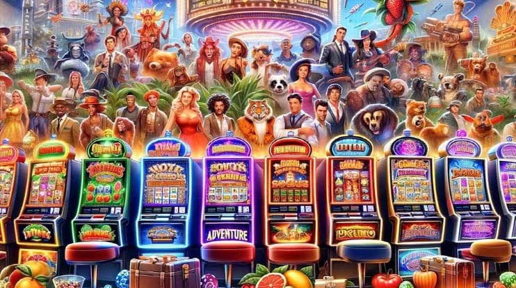 Tampilan game Tembak Ikan wininbet dengan animasi ikan berwarna-warni di layar smartphone